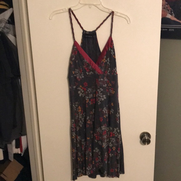 Grey Floral Multi Dress - Picture 1 of 4